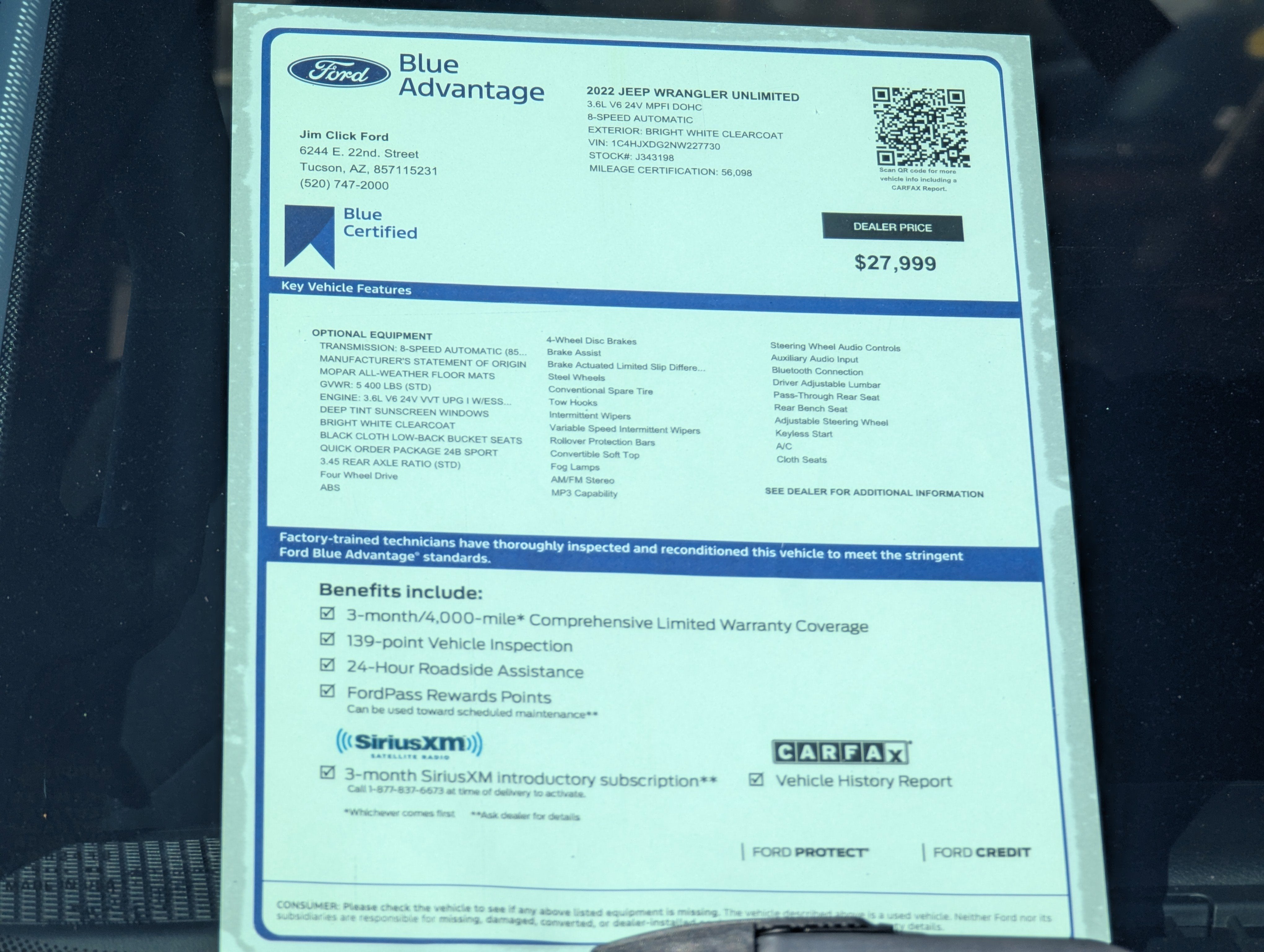 2022 Jeep Wrangler Unlimited Sport