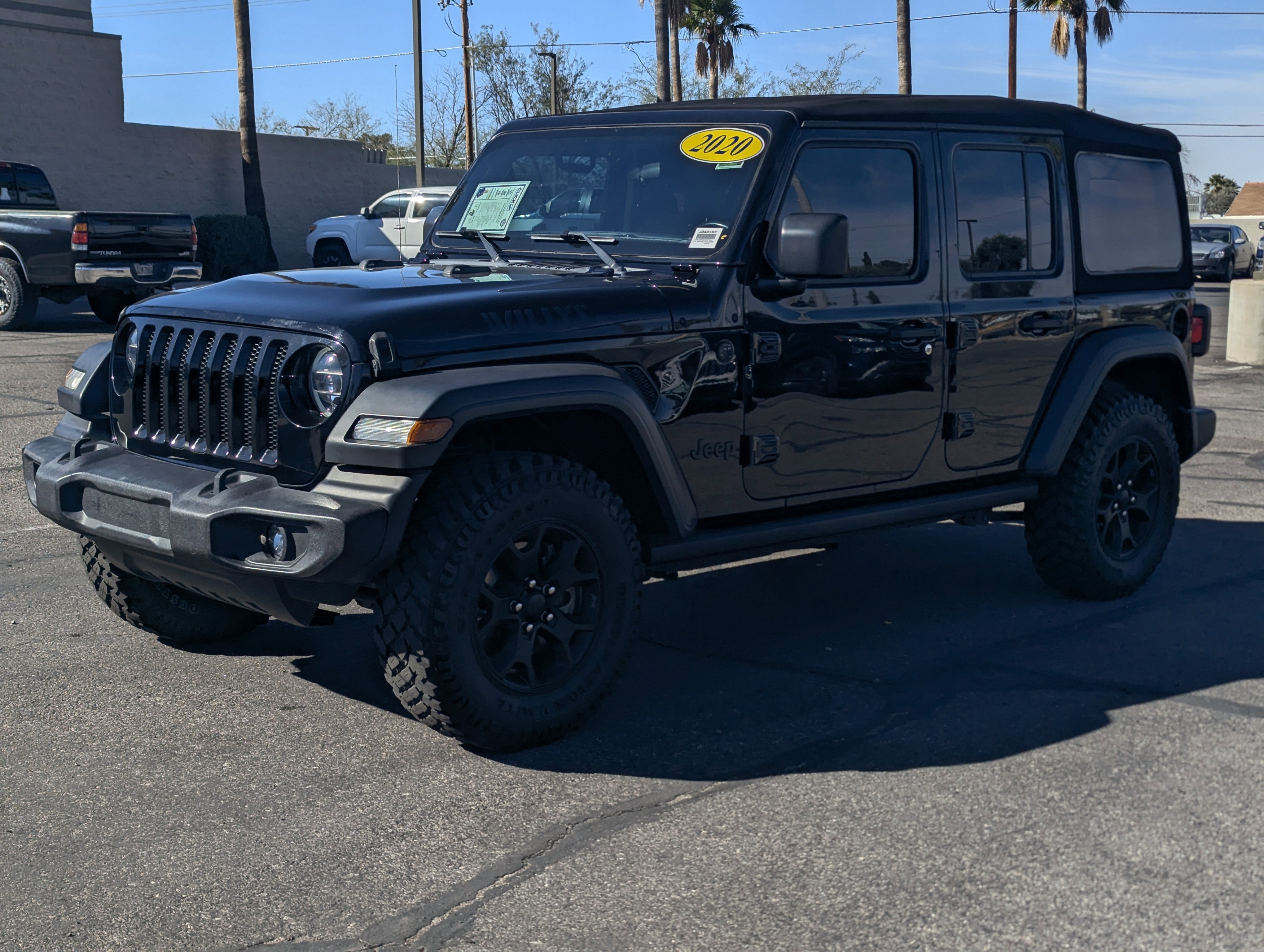 2020 Jeep Wrangler Unlimited Willys
