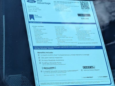 2021 Jeep Wrangler Unlimited Rubicon