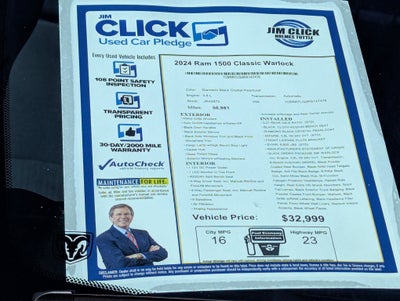 2024 RAM 1500 Classic Warlock