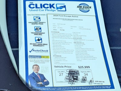2024 Ford Escape Active