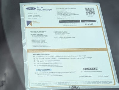 2023 Ford Escape ST-Line