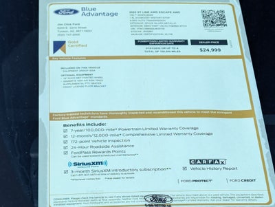 2025 Ford Escape ST-Line