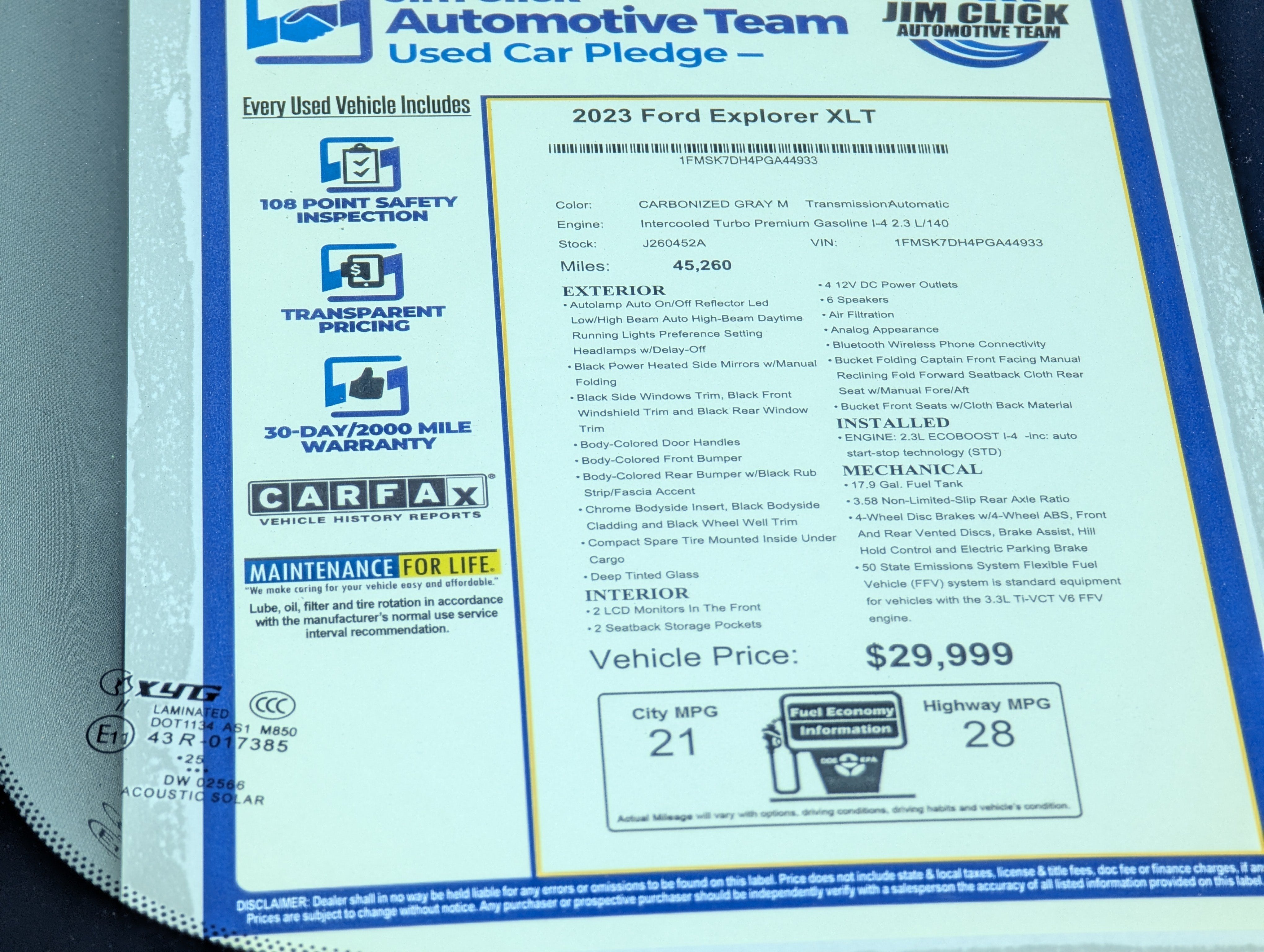 2023 Ford Explorer XLT