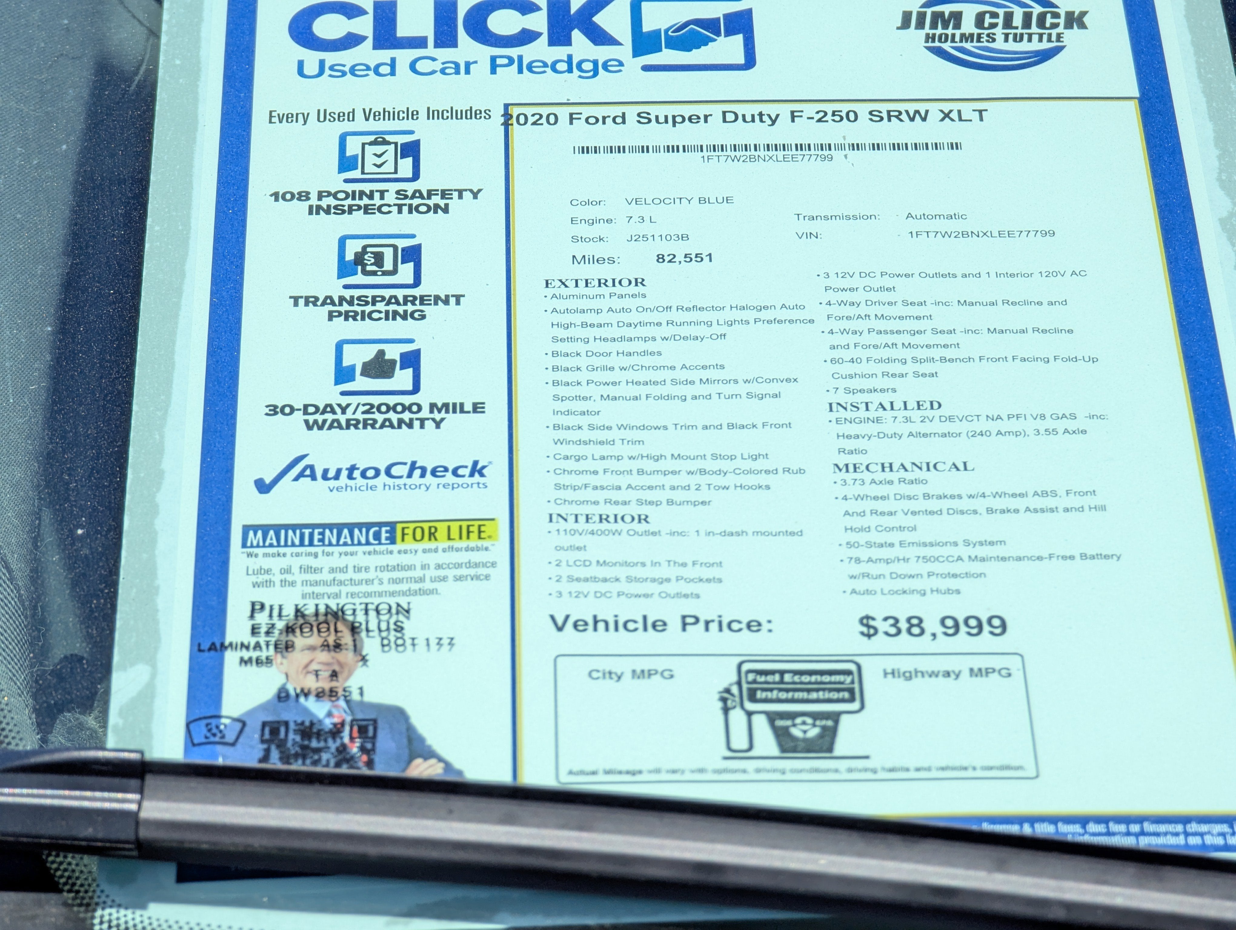 2020 Ford Super Duty F-250 SRW XLT