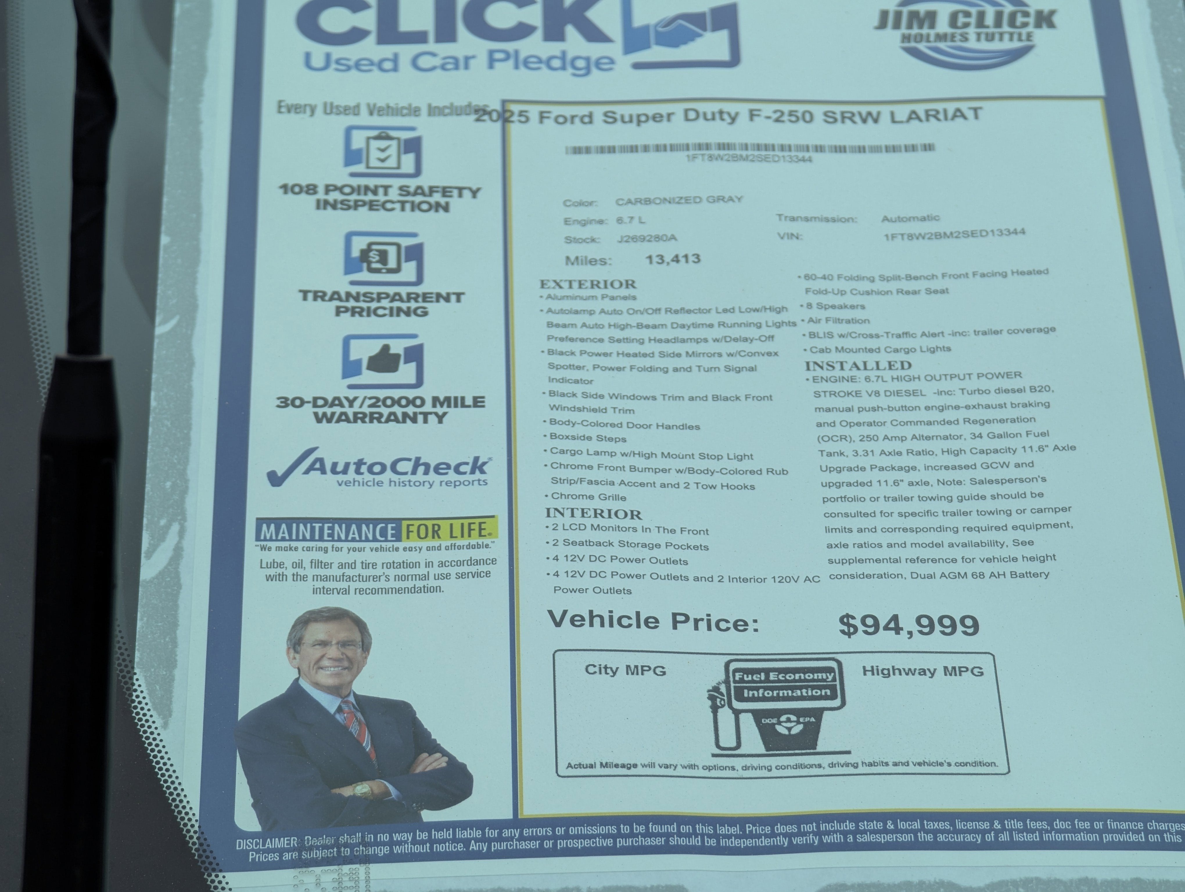 2025 Ford Super Duty F-250 SRW LARIAT