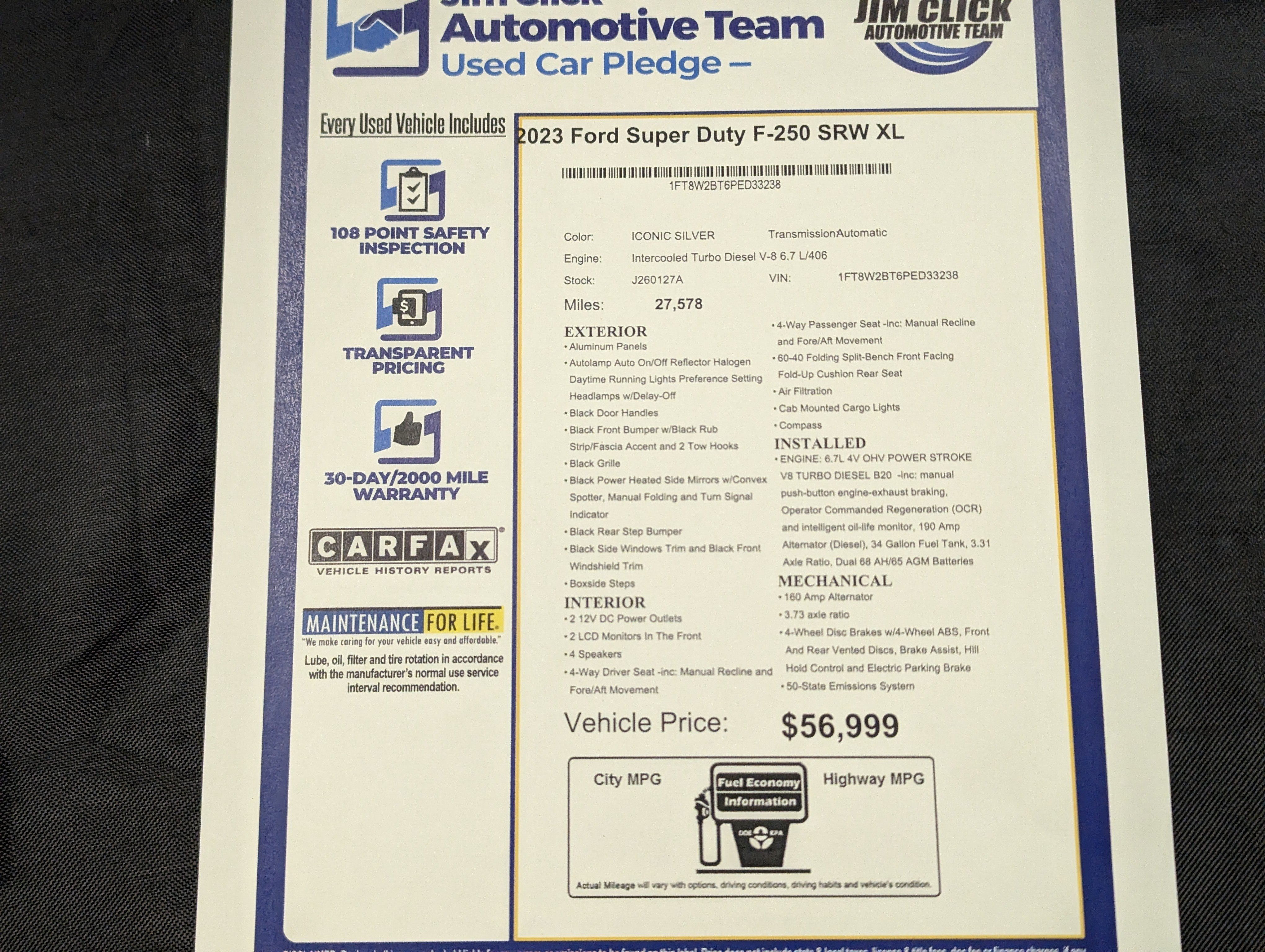 2023 Ford Super Duty F-250 SRW XL