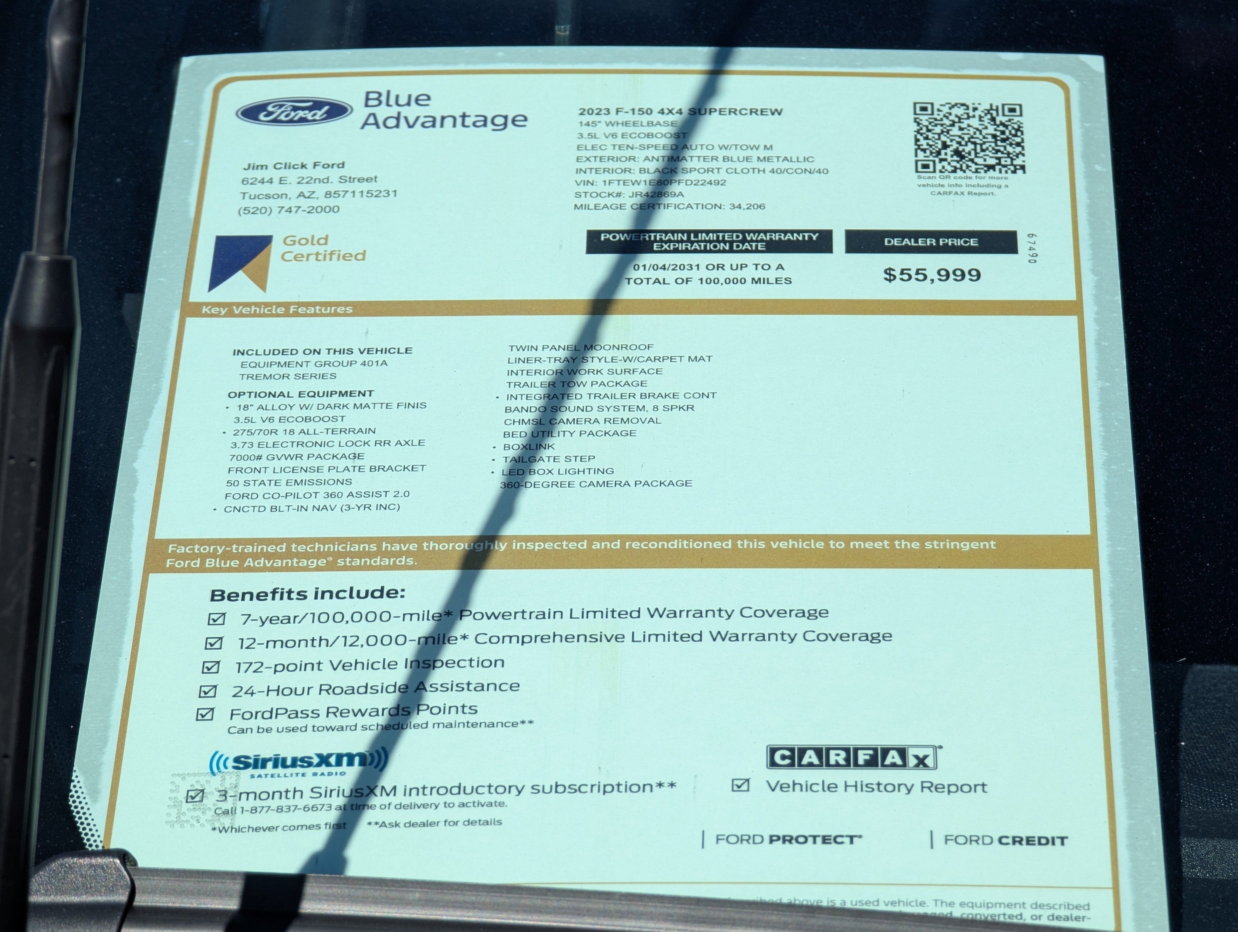 2023 Ford F-150 Tremor