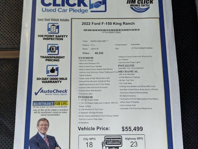 2022 Ford F-150 King Ranch