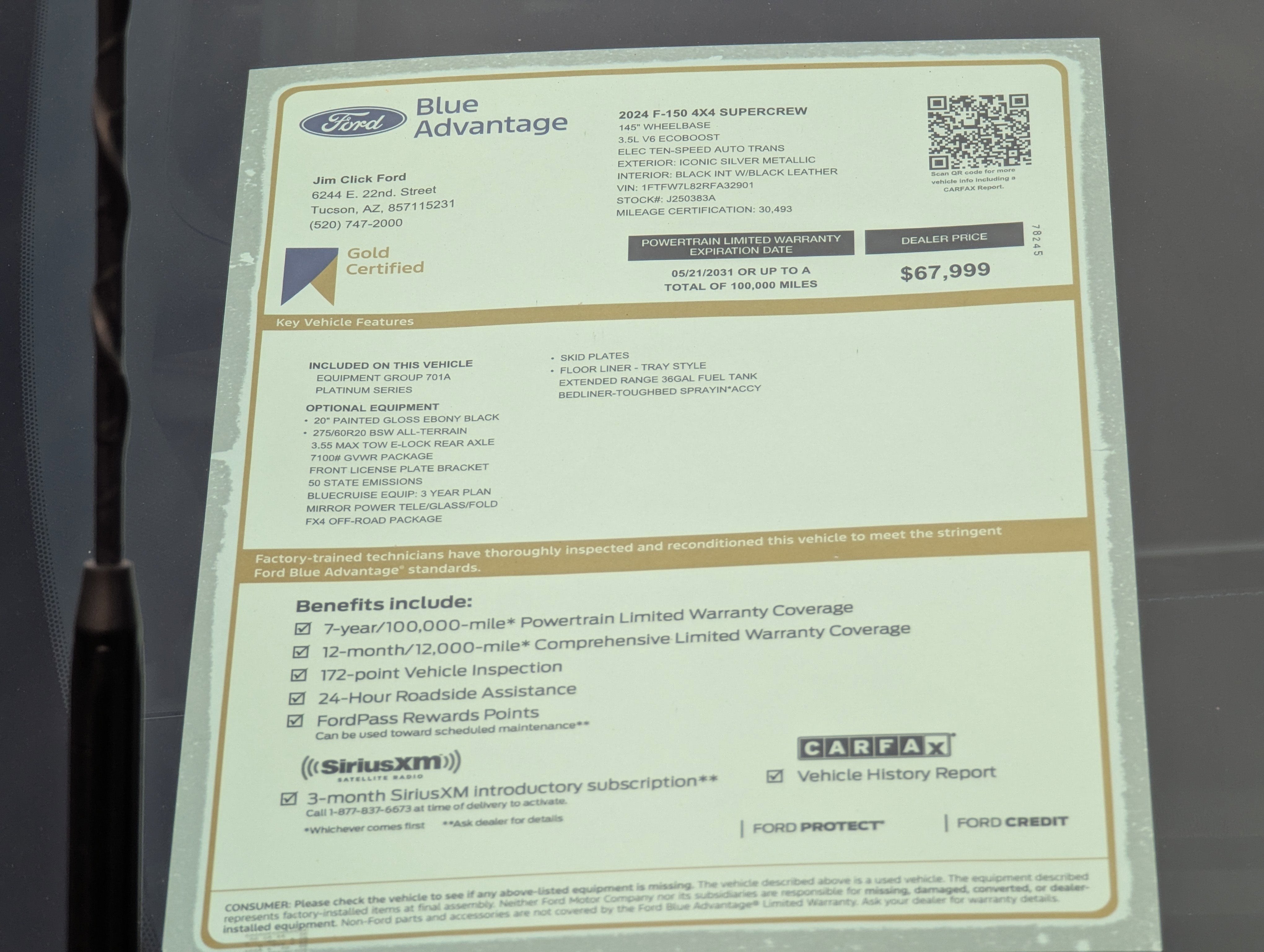 2024 Ford F-150 Platinum