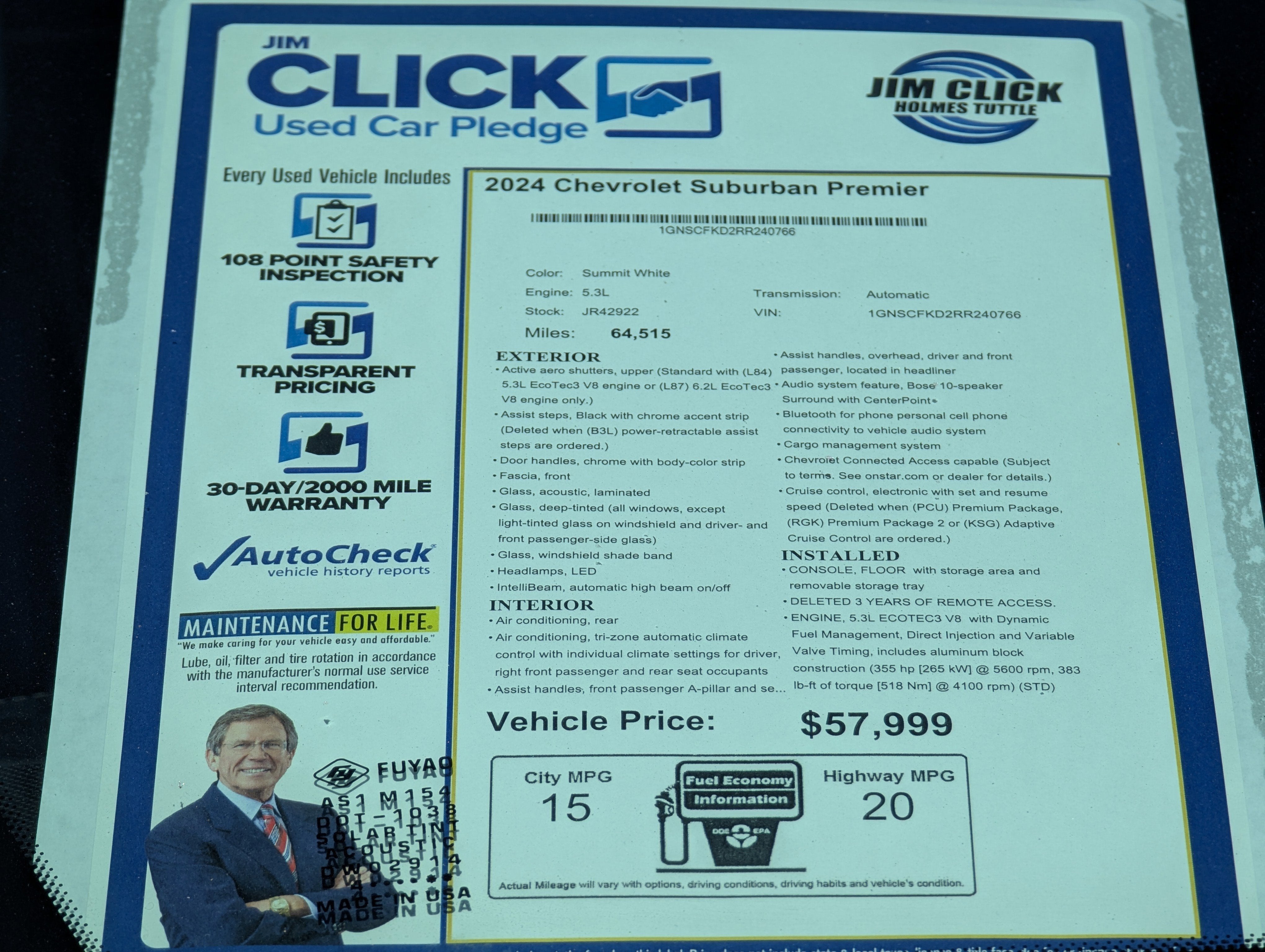 2024 Chevrolet Suburban Premier
