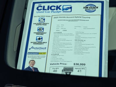 2025 Honda Accord Hybrid Touring