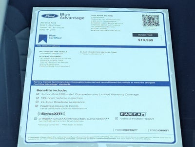 2022 Ford Edge SE