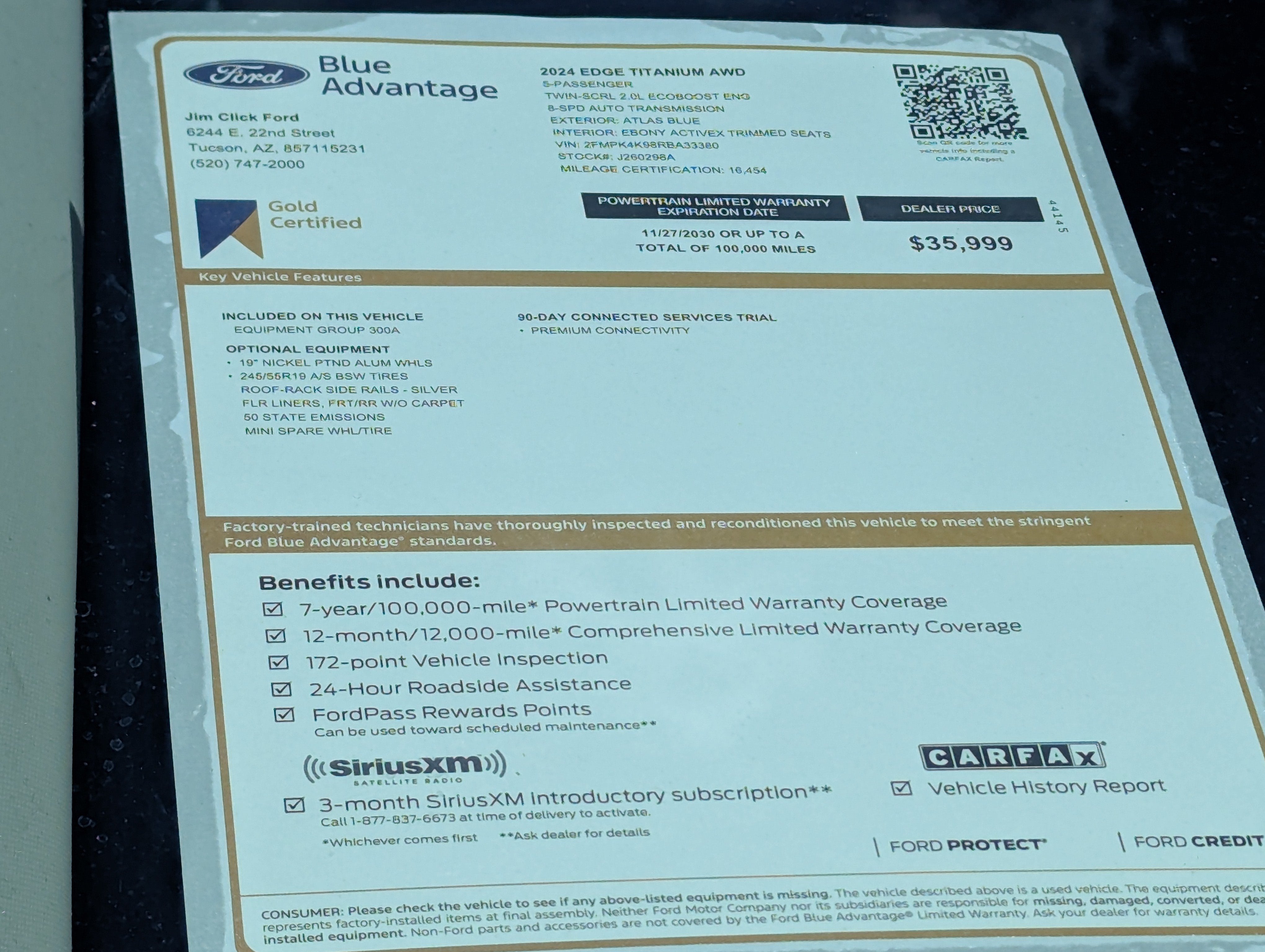 2024 Ford Edge Titanium