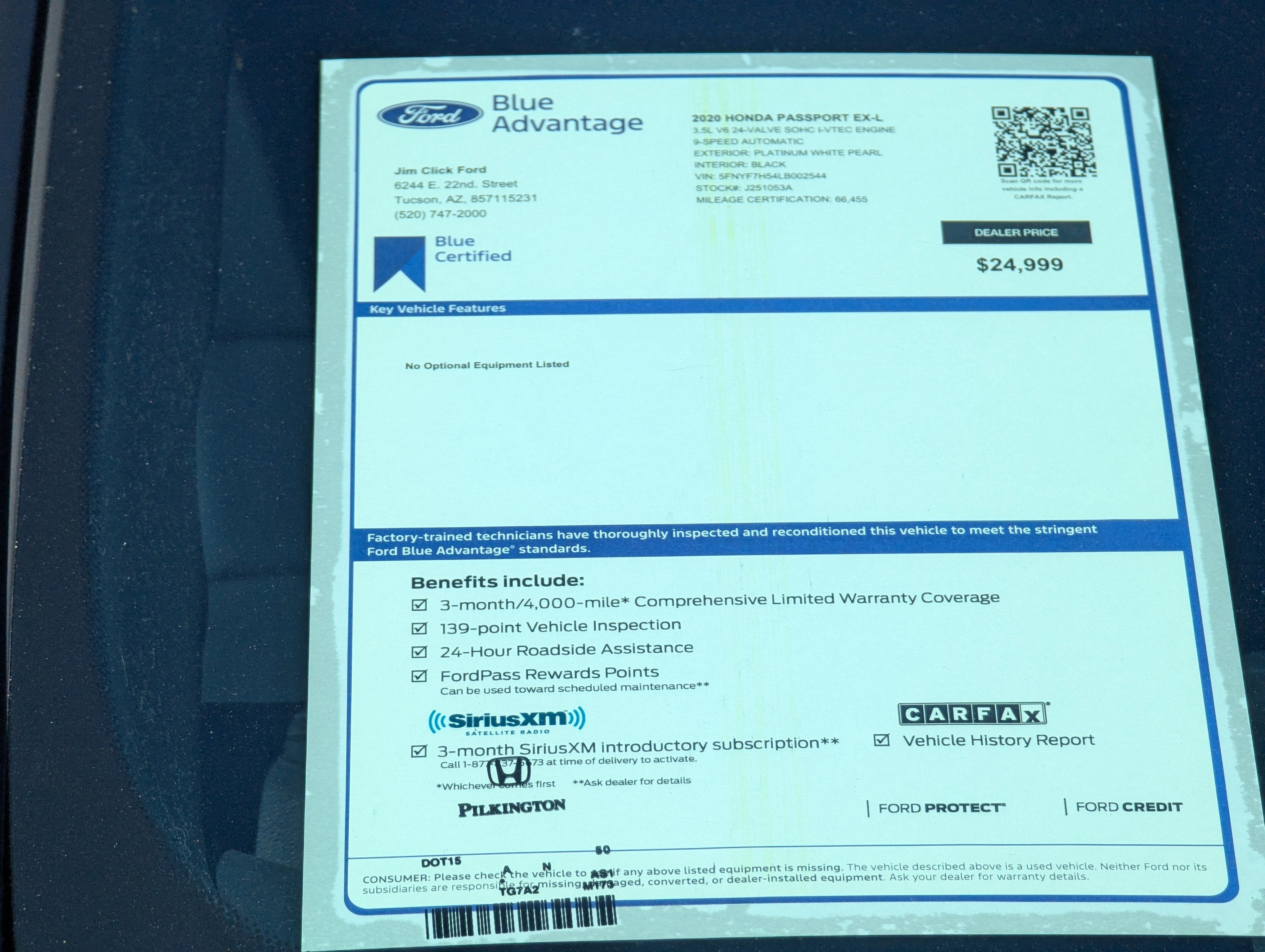 2020 Honda Passport EX-L