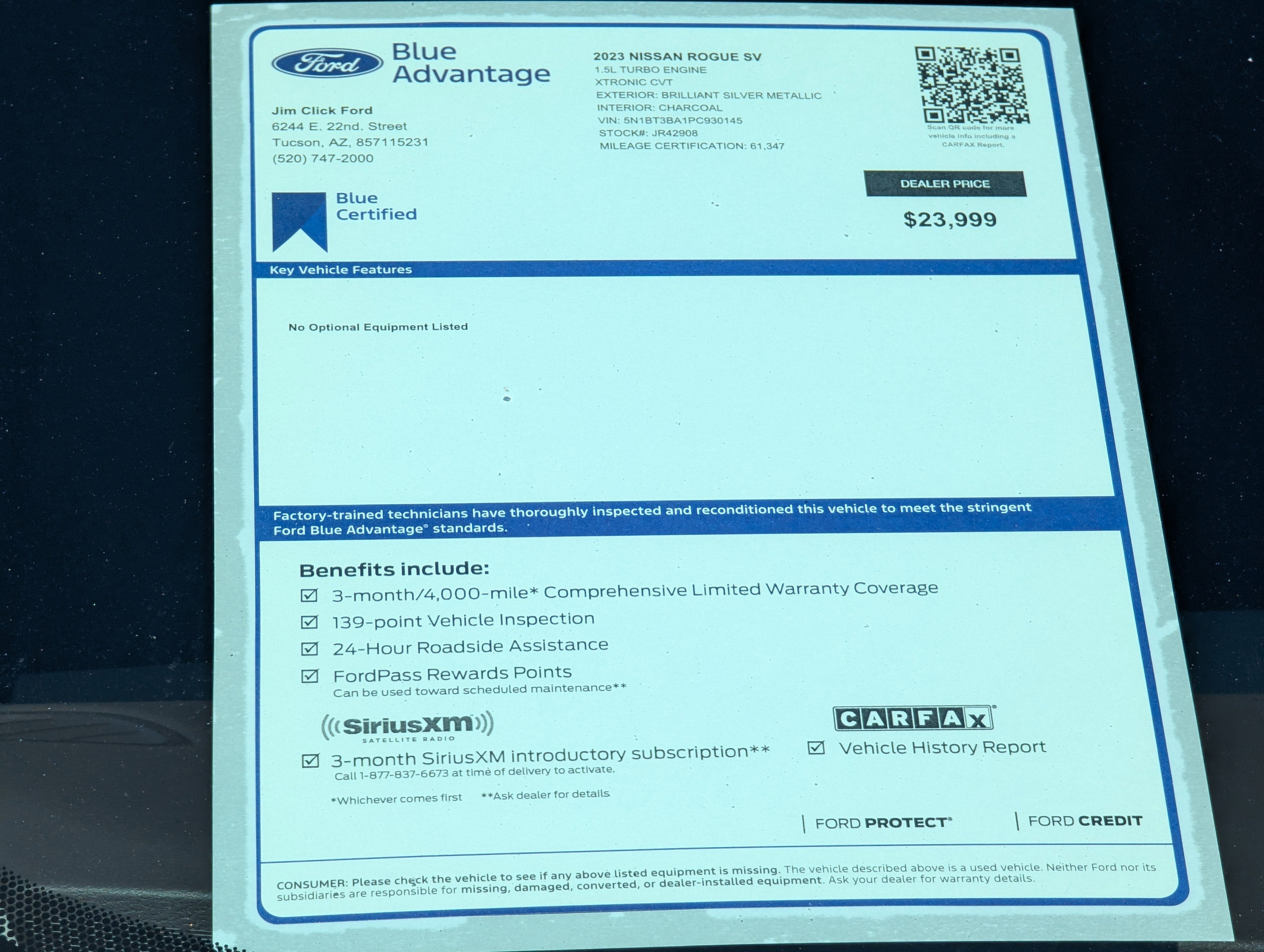 2023 Nissan Rogue SV