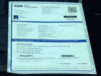 2024 Toyota Tundra 4WD SR5