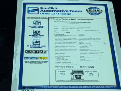 2024 Toyota Tundra 4WD Limited Hybrid