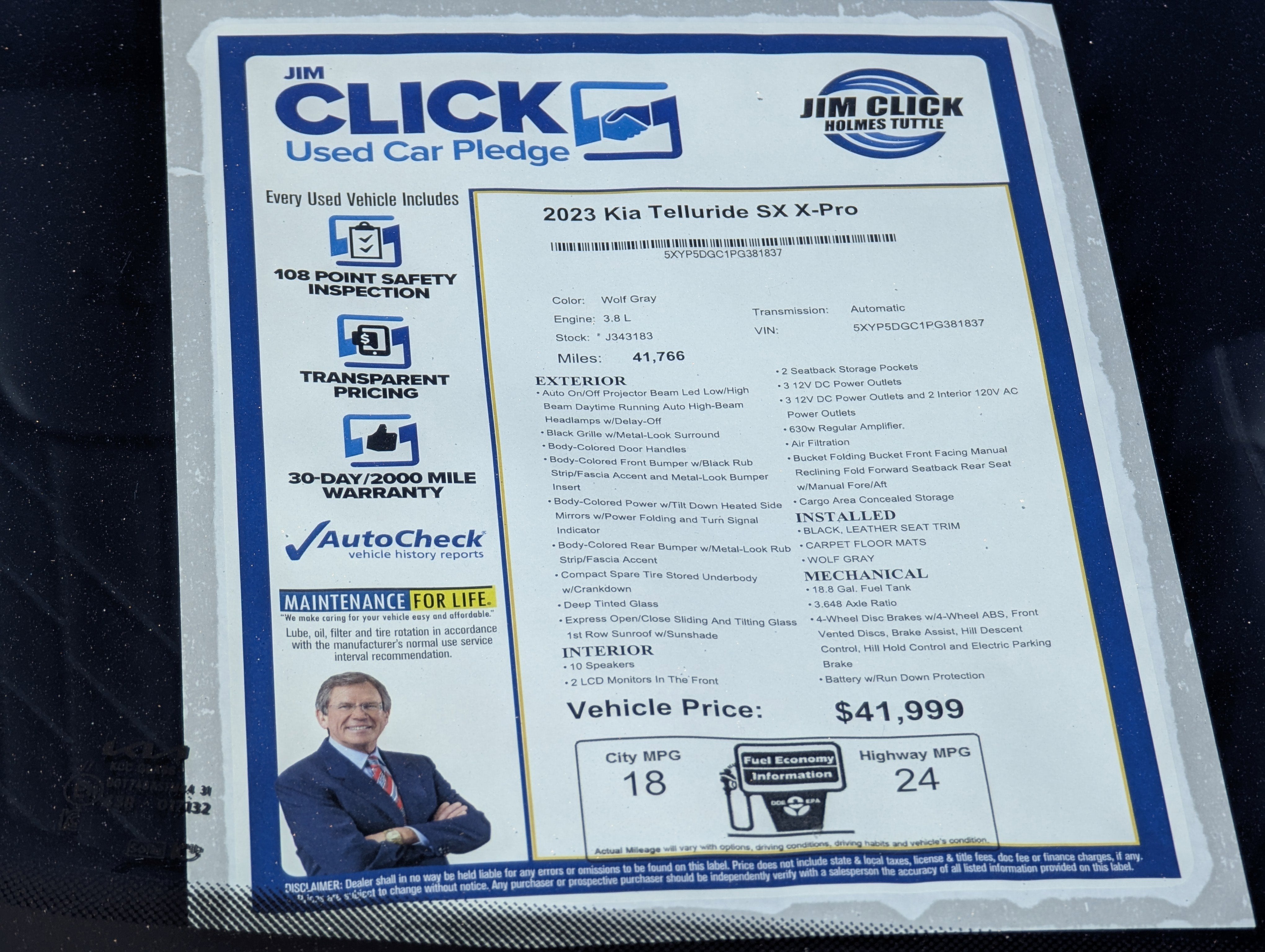 2023 Kia Telluride SX X-Pro