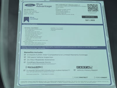 2021 Chevrolet Trailblazer LT