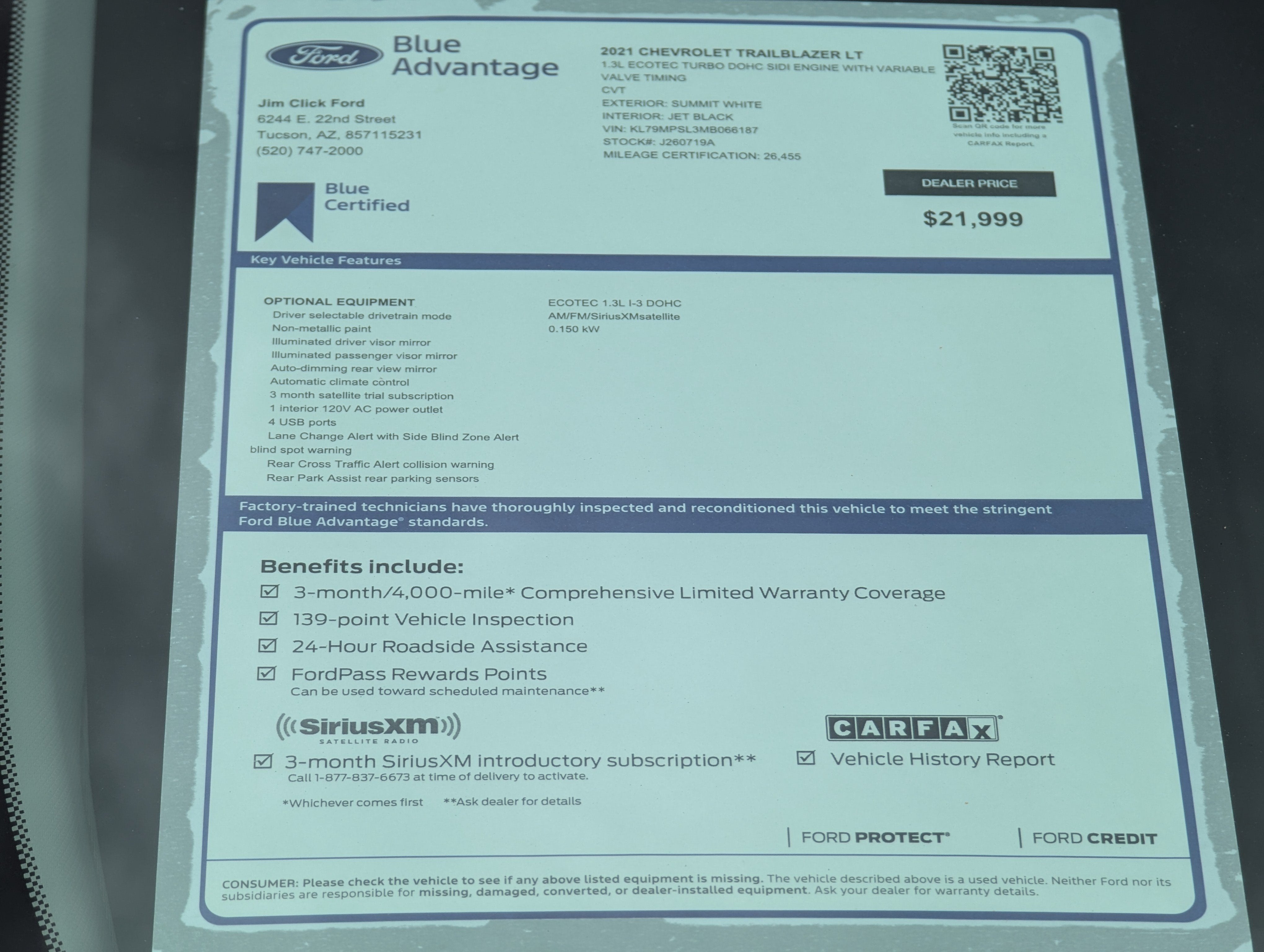 2021 Chevrolet Trailblazer LT