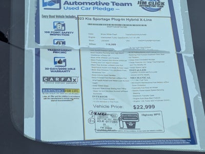 2023 Kia Sportage Plug-In Hybrid X-Line